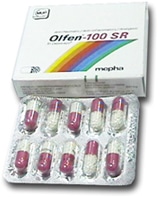 صورة , عبوة , دواء , أولفين إس آر , Olfen-100 SR