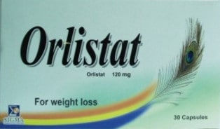 صورة, عبوة, اورليستات, Orlistat