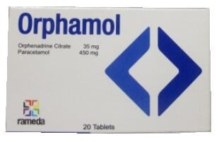 صورة,دواء,علاج,عبوة, أورفامول , Orphamol