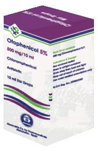 صورة, عبوة, قطرة, اوتوفينيكول, Otophenicol