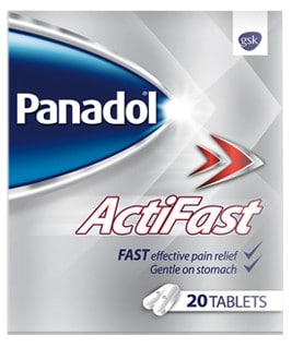 صورة, عبوة, بانادول, أكتيفاست, Panadol ,Actifast