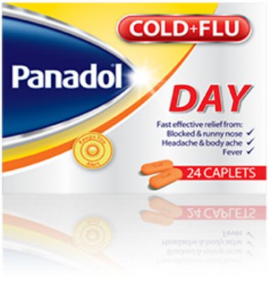 صورة, عبوة, بانادول, كولد , فلو, Panadol ,Cold ,Flu