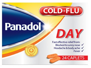 بانادول كولد اند فلو داي – Panadol Cold And Flu Day | مسكن للألم وخافض للحرارة