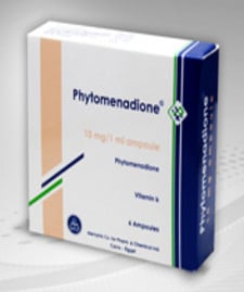 صورة,عبوة, حقن,أمبولات, فيتوميناديون , Phytomenadione