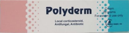 صورة, عبوة, كريم, بوليدرم, Polyderm ,Cream