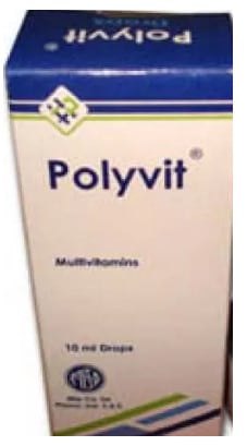 صورة , عبوة , دواء , نقط , علاج نقص الفيتامينات , بوليفيت , بوليفيت - Polyvit