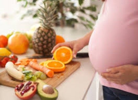 غذاء الحامل ، الجنين ، صحة الأم والجنين