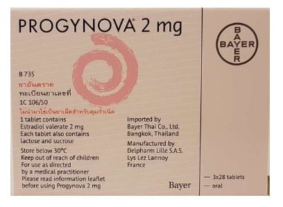 بروجينوفا – Progynova | لعلاج نقص هرمون الإستروجين