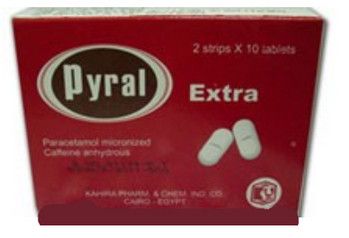 بيرال إكسترا – Pyral Extra | مسكن قوي للألم وخافض للحرارة