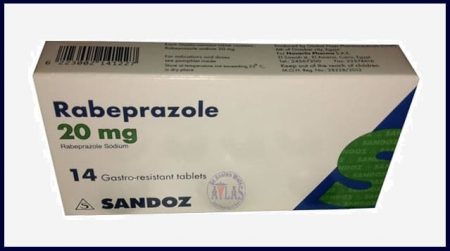 صورة عبوة دواء رابيبرازول Rabeprazole , قرحة المعدة