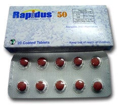صورة , عبوة , دواء , أقراص , رابيدوس , Rapidus