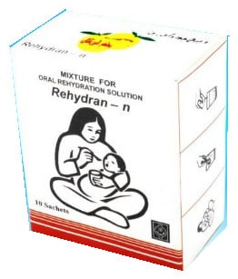 صورة , عبوة , دواء , محلول , لمعالجة الجفاف , ريهيدران ن , Rehydran-N