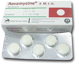 صورة,عبوة, روفاميسين, Rovamycin