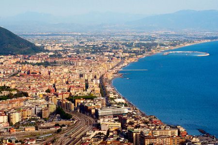 Salerno , مدينة ساليرنو ، صورة ، إيطاليا