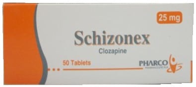 صورة,عبوة,دواء, سكيزونكس, Schizonex