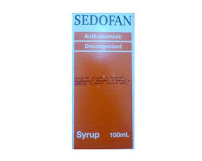 صورة , عبوة , دواء , لتخفيف أعراض الزكام , سيدوفان , Sedofan