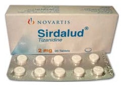 صورة , عبوة , دواء , سيردالود , Sirdalud 2mg