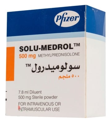 صورة,دواء,علاج,عبوة, سولوميدرول, Solu-Medrol