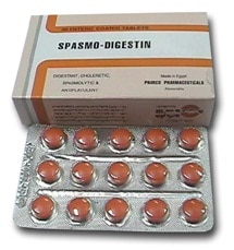 صورة , عبوة , دواء , أقراص , سبازمو ديجستين , Spasmo-Digestin