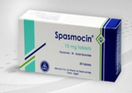 صورة,عبوة, أقراص, سبازموسين, Spasmocin