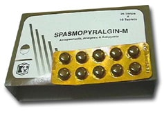 صورة , عبوة , دواء , سبازموبيرالجين م , Spasmopyralgin-M