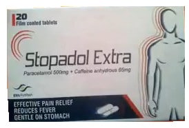 ستوبادول اكسترا – Stopadol Extra | لتخفيف الألم وخفض درجة الحرارة