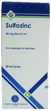 صورة, عبوة, شراب, سلفوزنك, Sulfozinc