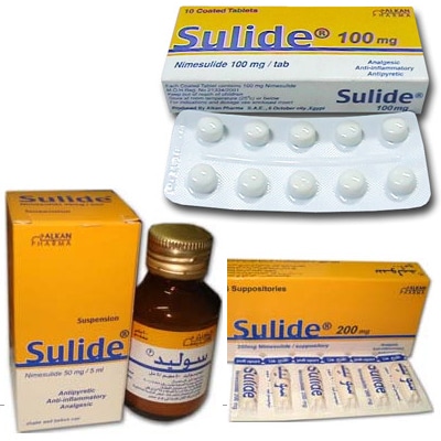 سوليد – Sulide | مسكن للألم وعلاج الأعراض المصاحبة لإلتهابات المفاصل