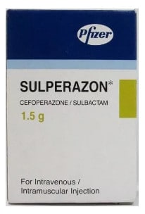 صورة , عبوة , دواء , حقن , مضاد حيوي , سلبيرازون , Sulperazon