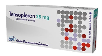 صورة , عبوة , دواء , أقراص مغلفة , لعلاج ضغط الدم المرتفع , تنسوبليرون , Tensopleron