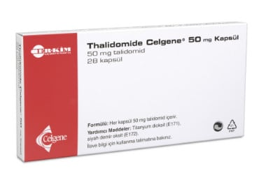 صورة , عبوة , دواء , كبسولات , لعلاج الورم النقوي , ثاليدوميد سيلجين , Thalidomide Celgene