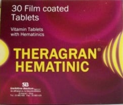 صورة , عبوة , دواء , ثيراجران هيماتينيك , Theragran Hematinic