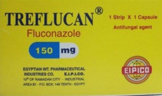 صورة, عبوة, كبسولات, تريفلوكان , Treflucan