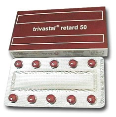 صورة , عبوة , دواء , أقراص , تريفاستال ريتارد , Trivastal Retard 50