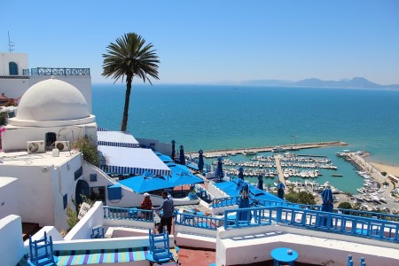 تونس ، الحبيب بورقيبة ، المطاعم ، المقاهي ، البلدة القديمة ، قرطاج