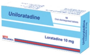 صورة, عبوة ,يونيلوراتادين, Uniloratadine