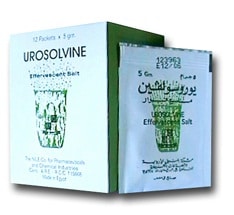 يوروسولفين – Urosolvine | لعلاج النقرس ومنع تكون الحصوات البولية