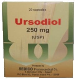 صورة, عبوة, أورسودايول, Ursodiol