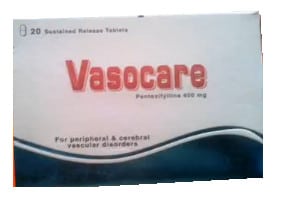 صورة , عبوة , دواء , أقراص , موسع للأوعية الدموية , فازوكير , Vasocare