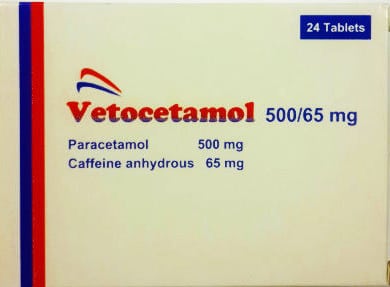 صورة , عبوة , دواء , فيتوسيتامول , Vetocetamol