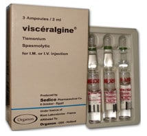 صورة, دواء, علاج, عبوة, فيسيرالجين , Visceralgine