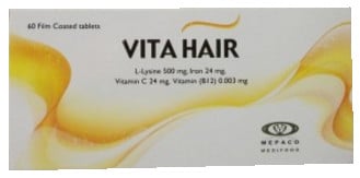 فيتاهير – Vita Hair | زيادة معدل نمو الشعر، يمنع تساقط الشعر المزمن