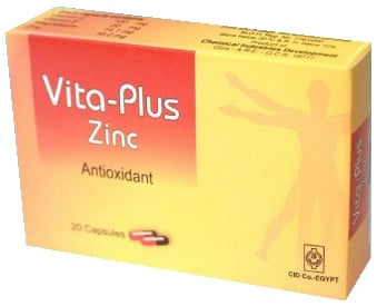 صورة, عبوة, فيتا بلس زنك, كبسول ,Vita Plus Zinc