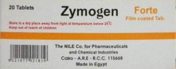 صورة, عبوة, زيموجين فورت, Zymogen Forte