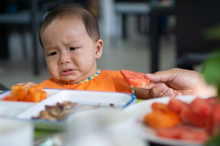 حساسية الأطعمة , الأطفال, baby eat , صورة