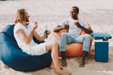 وجبات , الشاطئ, صورة, beach meal