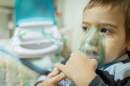 صورة , طفل , عملية التنفس , جهاز التنفس