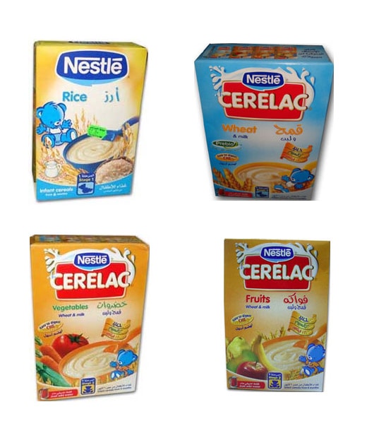 عبوات, سيريلاك , Cerelac