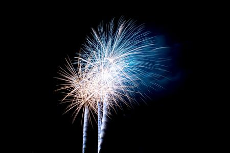 السنة الجديدة , العمل , fireworks , صورة