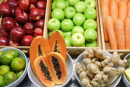 fruits , vegetables , فواكه , خضار , ألياف , صورة